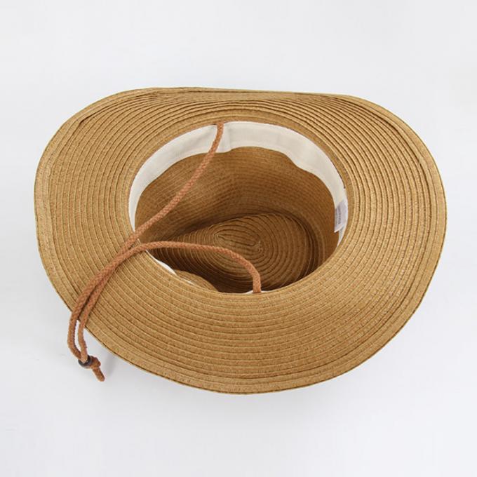 Chapéu do juzz do homem de Panamá, chapéu mole da praia de Fedora do chapéu de palha da borda do verão