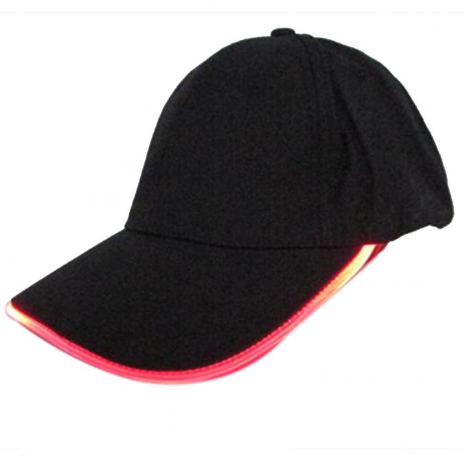 Tampões de venda quentes leves conduzidos da forma dos chapéus de basebol, boné de beisebol conduzido