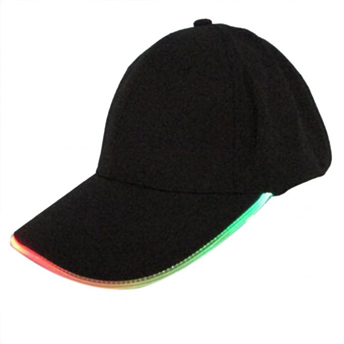 Tampões de venda quentes leves conduzidos da forma dos chapéus de basebol, boné de beisebol conduzido