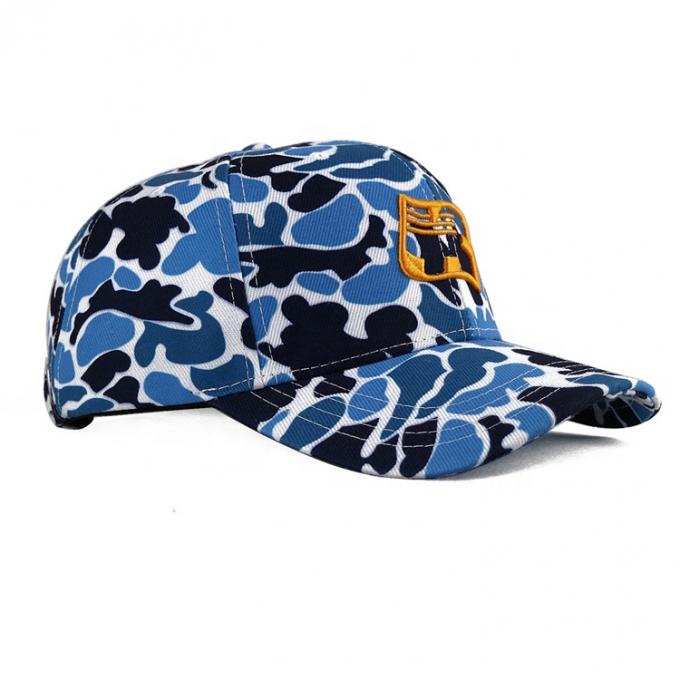 Camo imprimiu Headwear de ACE dos chapéus dos esportes do OEM/ODM dos bonés de beisebol