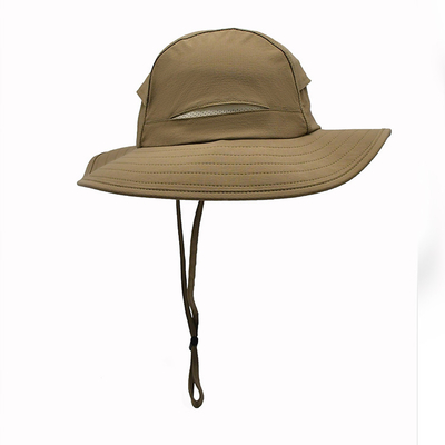 Chapéu de Mesh Polyester Breathable Outdoor Boonie do esporte do algodão rapidamente seco