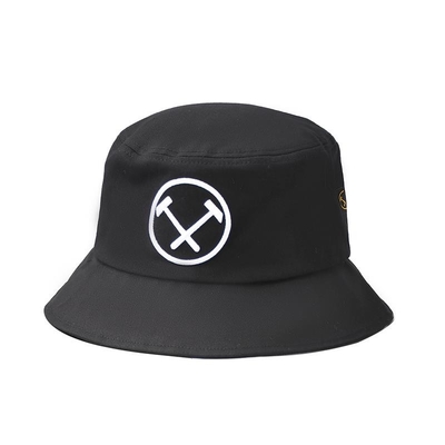Chapéus de balde 100% de algodão reversível para adultos com logotipo personalizado