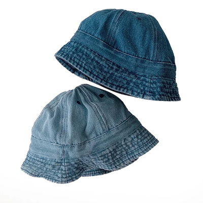 Chapéu de balde de pescador unisex com coroa baixa para estilo casual e na moda