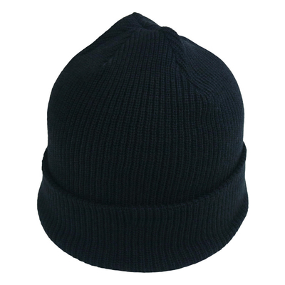 O sólido desproporcionado dos chapéus do Beanie da malha de lãs macias fêmeas faz crochê o cinza do preto do tampão do Beanie