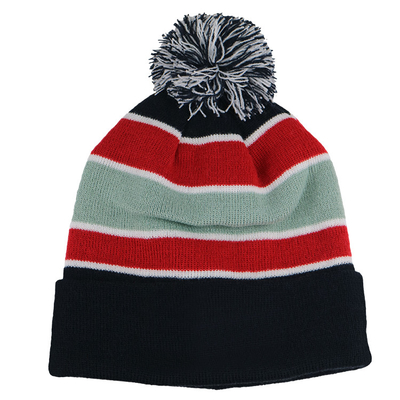 Tampão 100% do inverno do Beanie da planície do logotipo de Customde dos chapéus do Beanie da malha de lãs do Merino