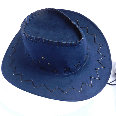 Chapéu exterior de Boonie do vaqueiro da camurça da criança e do adulto, chapéus relativos à promoção impermeáveis da cubeta