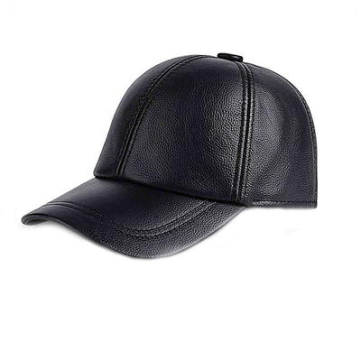 O chapéu de couro do paizinho dos adultos, curva coube o chapéu do paizinho de 6 painéis impermeável