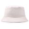 Mulher exterior de Cap For Men do pescador do Headwear dobrável branco da rua do chapéu da cubeta