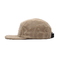 Boné Camper de veludo colorido creme com viseira Unissex Premium Sport Hat