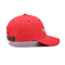 3D bordou bonés de beisebol cobre o chapéu que do paizinho da correia o tamanho adulto unisex vermelho personaliza o logotipo