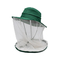 Chapéu uv líquido de Sun da proteção da cabeça do mosquito com tampão 60cm de Mesh Insect Proof Net Bucket
