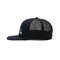 Coroa lisa do alto nível do tampão de 5 esportes do basebol de Bill Mesh Snap Back Trucker Hat do painel