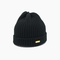 O costume feito malha acrílico personalizado dos chapéus dos beanies de 100% próprio logotipo fez malha tampões do beanie do inverno com placa mental