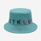 O logotipo personalizado algodão do chapéu da cubeta bordou o chapéu exterior de Sun