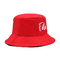 O fabricante vende o chapéu da cubeta diretamente, algodão, logotipo feito sob encomenda, bordado, para-sol
