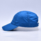 Chapéus de nylon do golfe do poliéster do algodão de nylon ajustável azul da curvatura do metal do Webbing do Snapback para atividades exteriores