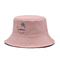 Pescador lateral Bucket Hat do algodão de Doule para atividades exteriores