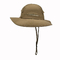 Para-sol para coroa média o algodão personalizado do chapéu da cubeta da pesca da cor