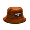 Chapéu de veludo cotelê cor sólida versátil moda ao ar livre lazer chapéu de balde
