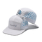 Chapéu de campista de 5 painéis malha esportiva faixa de suor ilhós personalizados a laser