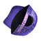 Personalização 5 Painel Trucker Cap Visor Olheirinhos curvos Purple Mesh Hat Cor Logotipo Personalizar