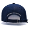 High Crown 5 Panel Baseball Cap com linha de costura de tecido de cor combinada personalizável