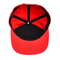 6 painéis chapéus Snapback de borda plana logotipo de bordado 3D esportes ao ar livre Snapback Baseball Cap