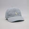 logotipo de bordados esportivos 100% algodão homens sem estrutura chapéu de pai branco simples chapéu de beisebol personalizado