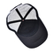 Portagem por grosso OEM Custom 5 Panel High Quality bordado plano Logo Trucker Cap,Mesh Snap Back Gorras,Cotton Trucker Hat