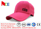 Rosa ajustável simples feito-à-medida dos chapéus do golfe estilo relaxado alto dos esportes