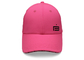 Rosa ajustável simples feito-à-medida dos chapéus do golfe estilo relaxado alto dos esportes