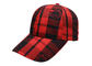 Chapéu de basebol do painel do DIVERTIMENTO 6, estilo preto vermelho da rua dos bonés de beisebol do tênis da grade