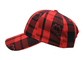 Chapéu de basebol do painel do DIVERTIMENTO 6, estilo preto vermelho da rua dos bonés de beisebol do tênis da grade