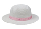 O verão fez malha a viseira lisa do chapéu da cubeta do pescador para o para-sol das mulheres