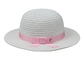 O verão fez malha a viseira lisa do chapéu da cubeta do pescador para o para-sol das mulheres