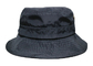 Personalize o logotipo feito sob encomenda do chapéu preto da cubeta do pescador para a mulher do homem