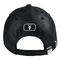 Material preto unisex do couro do projeto da forma do painel dos chapéus 6 do paizinho dos esportes