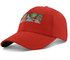 Chapéus do paizinho de Hip Hop da certificação do GV, boné de beisebol curvado poliéster 100% da borda
