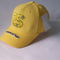 Limão - chapéu amarelo do tampão dos esportes dos desenhos animados do bordado 3D/do chapéu basebol do applique unisex