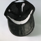 Chapéu de basebol de couro das mulheres do projeto do crânio do metal com o furo impermeável