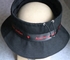 chapéus criativos Eco-amigáveis da cubeta do preto do projeto, chapéu ajustável do curso do verão de Packable