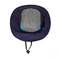 Grande chapéu de pesca Brimmed exterior de Boonie, chapéu de secagem rápido da cubeta da proteção UV de Sun