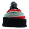 Tampão 100% do inverno do Beanie da planície do logotipo de Customde dos chapéus do Beanie da malha de lãs do Merino