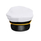Capitão branco relativo à promoção Chapéu do marinheiro, chapéu vazio dos capitães personalizado