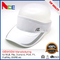 Chapéus brancos da viseira da juventude, rapidamente tampão running na moda seco da viseira com fechamento de Velcro