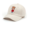Os esportes 100% cabidos dos chapéus das crianças do algodão tampam costume liso o logotipo bordado