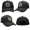 O chapéu de basebol do poliéster de seis homens do painel, projeta seu próprio chapéu bordado do tampão