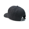Cor preta unisex chapéus de basebol bordados da juventude/chapéus do Snapback do painel projeto 6 da forma