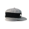 Chapéus lisos do Snapback da borda do logotipo feito sob encomenda com lãs instantâneas do acrílico 15% do fechamento 85%
