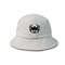 Logotipo puro de dobramento cabido costume do bordado do chapéu da cubeta da placa da cor do tampão da pesca